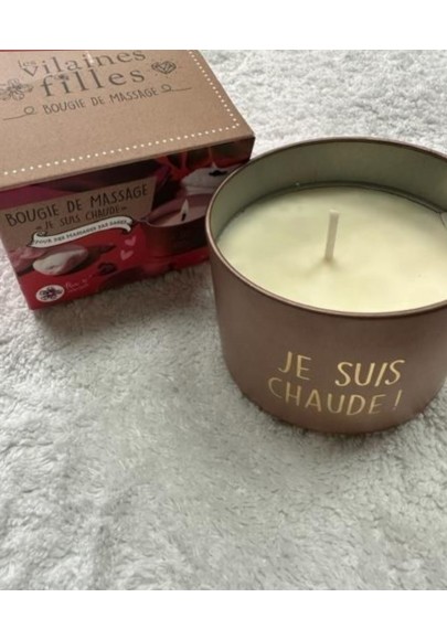 Bougie de massage Je suis chaude