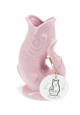 Vase rose poisson marque Rex london