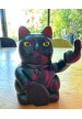 Chat qui fait fuck Noir
