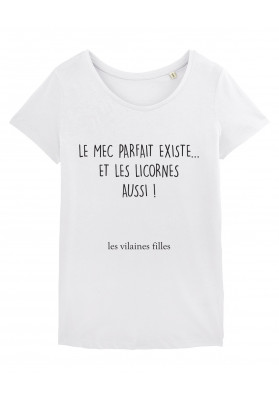 Tee-shirt col rond Le mec parfait existe