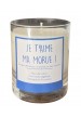 Bougie Je t'aime ma Morue parfum Fleur de coton