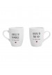 Duo de mugs pour Bombasse et bad boy