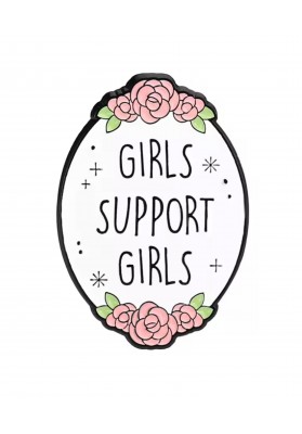Pin's Girl support girl
