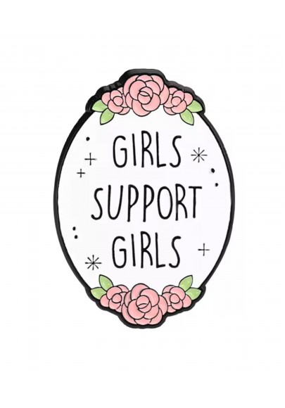 Pin's Girl support girl Pin's Girl support girl