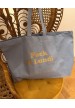 Sac XXL en coton le lundi coloris Bleu marque les vilaines filles