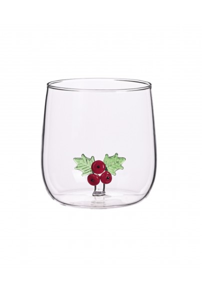 Gobelet en verre 3D de Noël