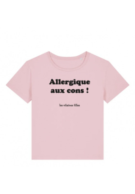 Tee shirt Allergique aux cons