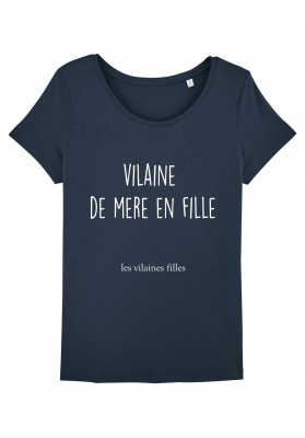 Tee-shirt col rond Vilaine de mère en fille