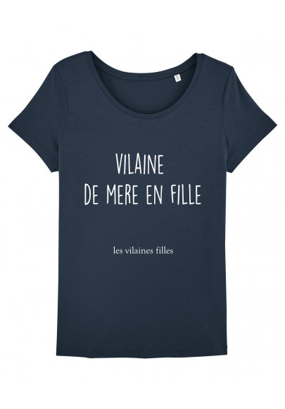 Tee-shirt col rond Vilaine de mère en fille