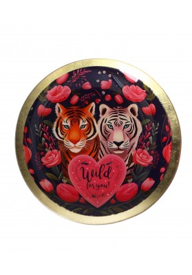 Petit vide poche rond Tigre