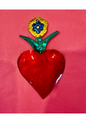 Ex voto doré métal coloré 4