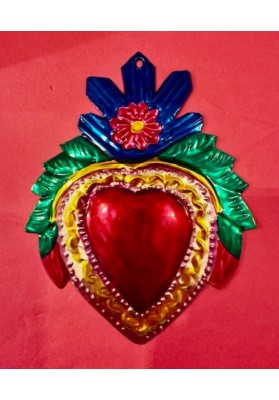 Ex voto doré métal coloré 16