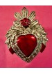 Ex voto doré métal coloré 20