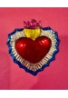 Ex voto doré métal coloré 21