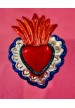 Ex voto doré métal coloré 22