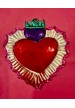 Ex voto doré métal coloré 25