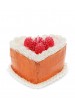 Bougie gourmande  en forme de coeur