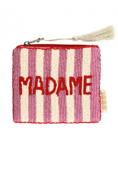 Pochette en perles de verre Madame