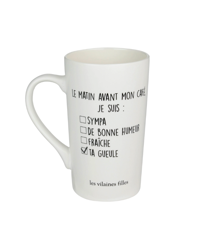 Mug XL Ta gueule marque les vilaines filles