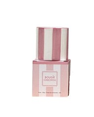 Bougie jasmin rayures roses