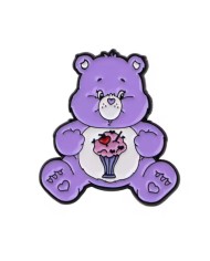 Pin's bisounours mauve ice cream