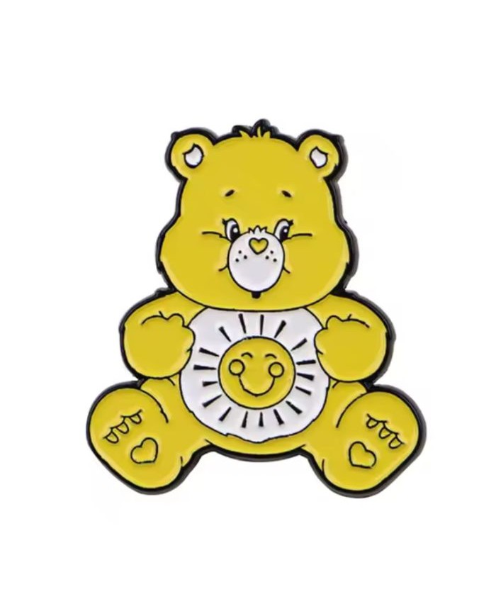 Pin's bisounours jaune