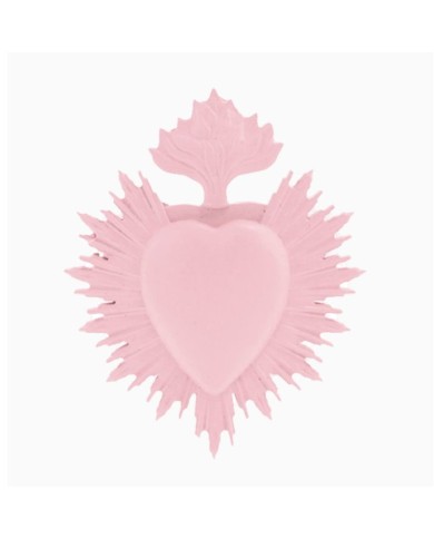 Petit Ex voto rose coeur