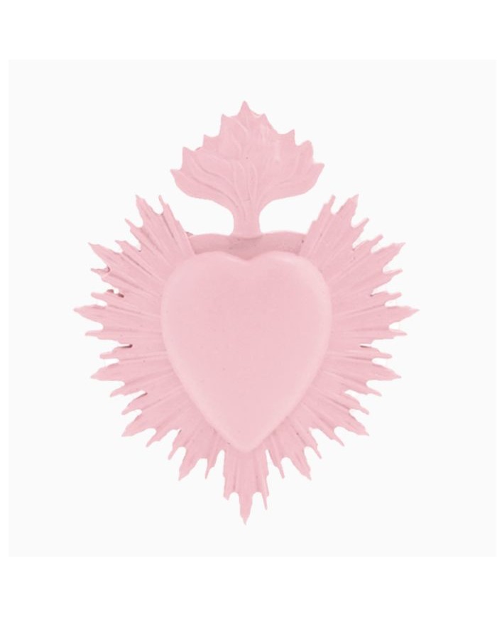 Petit Ex voto rose coeur