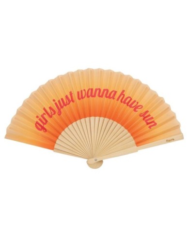 Eventail Girl just wanna have fun marque Fisura