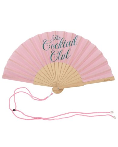 Eventail rose The cocktail club