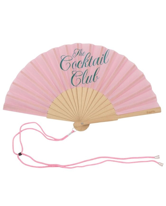 Eventail rose The cocktail club