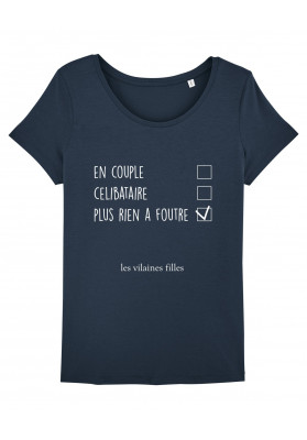 Tee-shirt col rond En couple