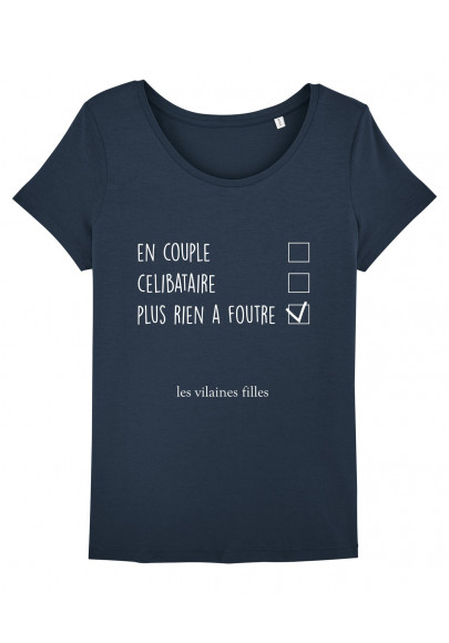 Tee-shirt col rond En couple