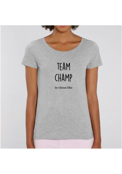 Tee-shirt Team Champ bio marque les vilaines filles