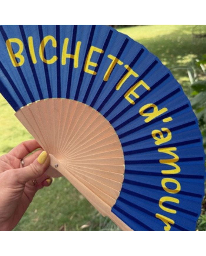 Eventail Bichette d'amour