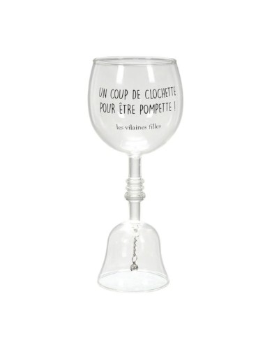 Verre clochette marque les vilaines filles apéro cadeaux