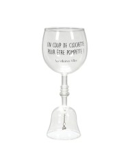 Verre clochette marque les vilaines filles apéro cadeaux