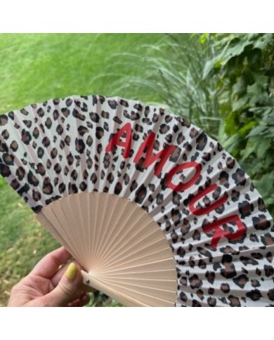 Eventail AMOUR marque mile mila