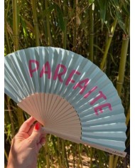Eventail Parfaite vert pastel  marque mile mila