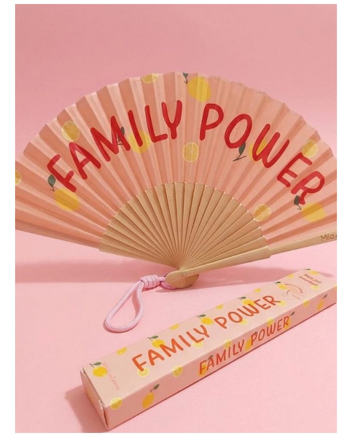 Eventail Family power rose marque mile mila