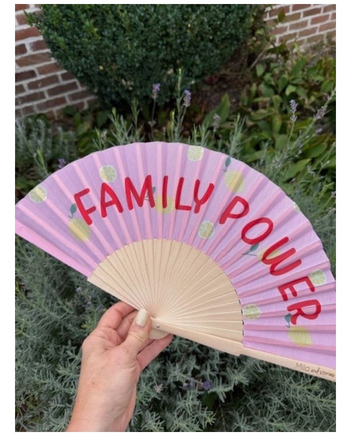 Eventail Family power rose marque mile mila