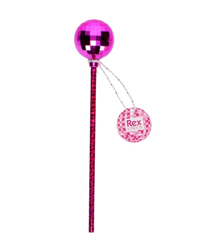 Stylo boule à facette fuchsia marque Rex London