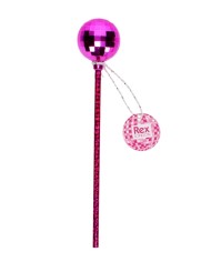 Stylo boule à facette fuchsia marque Rex London