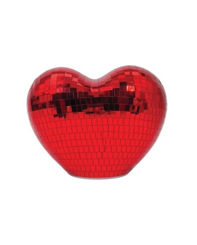Lampe coeur Disco LED rouge