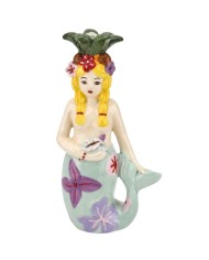 Vase soliflore Sirène bleu