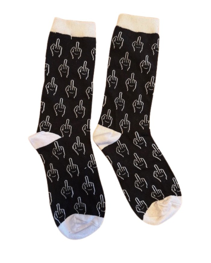 Chaussettes fuck noir