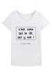 Tee-shirt col rond C'est celui qui dit bio