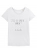 Tee-shirt col rond Ceux qui savent, savent bio
