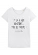 Tee-shirt col rond Y en a qui cogitent moi je mojite bio