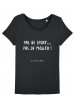 Tee-shirt col rond Pas de sport, pas de mojito bio